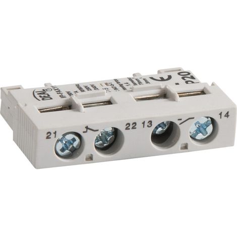 CONTATTO AUSILIARIO 1Z1R FRONTALE PER KMP KMP-FAX11 - KANLUX (1/2)