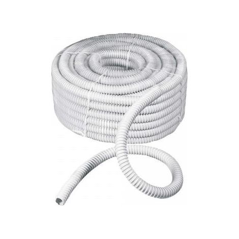 EC Guaina Spiralata Pvc Diam. 25mm Grigia MT.30 comp. DX30025 - ECGFE25