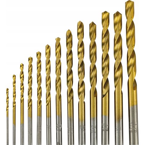 Satz HSS-Bohrer für Metall 1,5 - 6,5 mm für Schraubendreher, 13-teilig, VERGIONIC