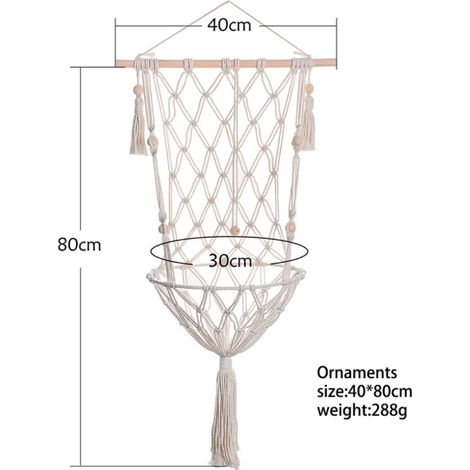 Bohemian woven hamac nid de chat pet net bag pet basket cat basket swing pet bed 40 80cm (moins de 10 kg) MNS (1/2)