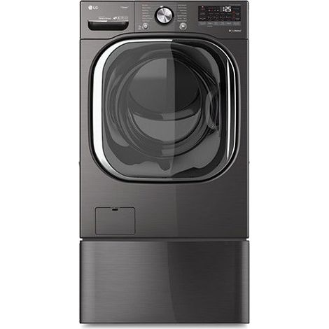 LG Next AI DD Serie X5 Lavatrice a carica frontale 11kg Classe A-40% 1400 giri Wi-Fi AI Wash Vapore TurboWash + Ivory White+ black panel