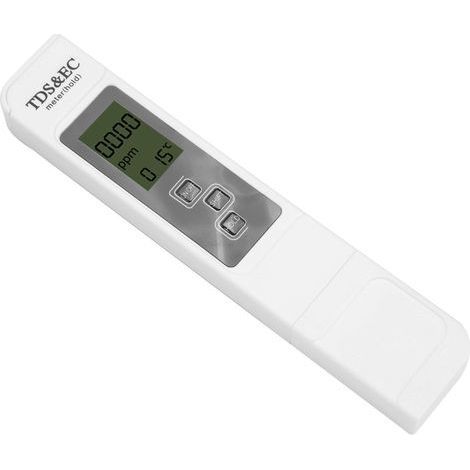 Multifunktionales digitales LCD-Wassermessgerät mit Anzeige von TDS, EC und Temperatur für Getränke, präzise Messung, digitales Display (1/5)