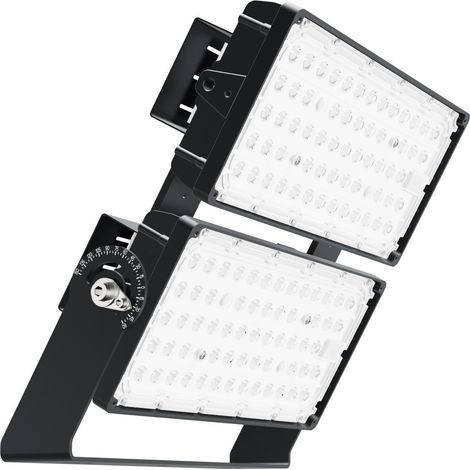 LED-Flutlichtstrahler 400W Stadium 160lm/W IP66 LIFUD Dimmbar 0-10V Warmes Weiß 3000K 30º351 mm