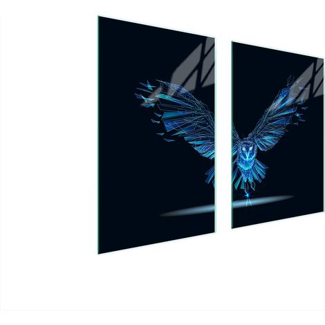 PLACA PROTECTORA DE VIDRIO PARA COCINA 65x52 PÁJARO (1/5)