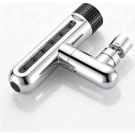 Adaptateur Robinet Universel - 1 Pièce - ABS Durable - 6 Modes Jet - Cuisine Salle de Bain Camping-car - Argent (1/5)