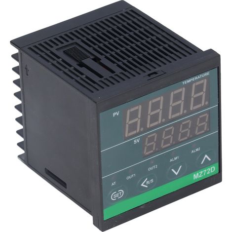Régulateur de température numérique Thermostat Relais SSR 2 sorties Contrôleur PID MZ72D 200‑240V (1/5)