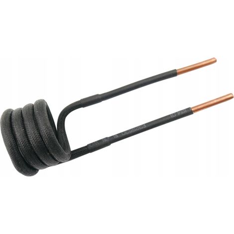 Bobine pour chauffage par induction, droite, diamètre 20 mm, longueur 100 mm (1/5)