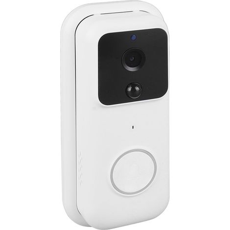 Sonnette vidéo intelligente Wi-Fi avec communication bidirectionnelle, compatible avec l'application Tuya, résolution 1080p, installation facile, caméra de porte pour la maison (1/5)