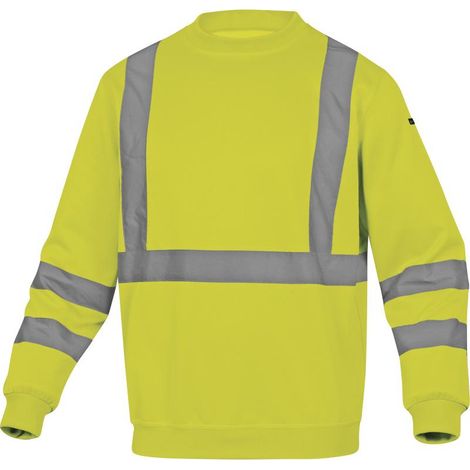 SWEAT HAUTE VISIBILITÉ DELTA PLUS ASTRAL JAUNE FLUO - ASTRAJA0   52/54 (L) (1/2)