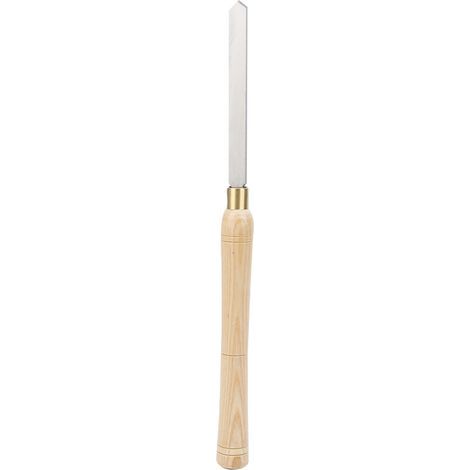 Drechselwerkzeug für Holzbearbeitung, 15 mm, aus Schnellarbeitsstahl, tragbar mit Holzgriff (1/5)