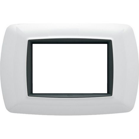20PZ PLACCA LIFE COL. BIANCO 3 POSTI