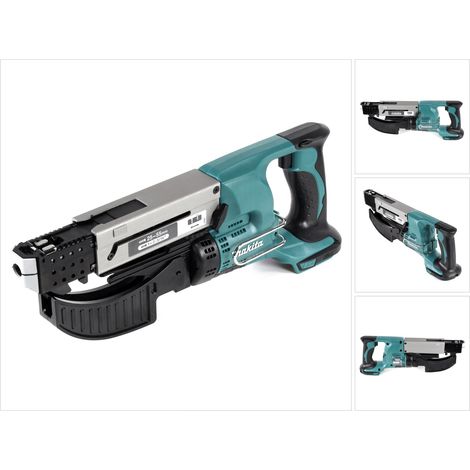 Makita – Visseuse automatique sans fil 18V – Vissage rapide en série 25-55mm – Moteur à 4 pôles compact – Butée de profondeur réglable