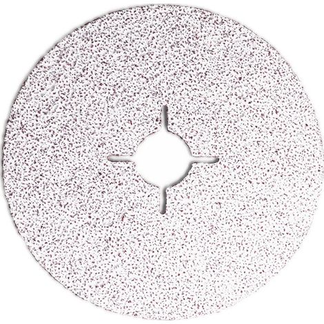 Disco fibra XF733 D.115mm K.60 alluminio grana ceramica VSM (Per 50)