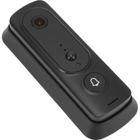 Neue H2 MINI WiFi 720P Low-Power-Video-Türklingel, batterielos, Schwarz (1/5)