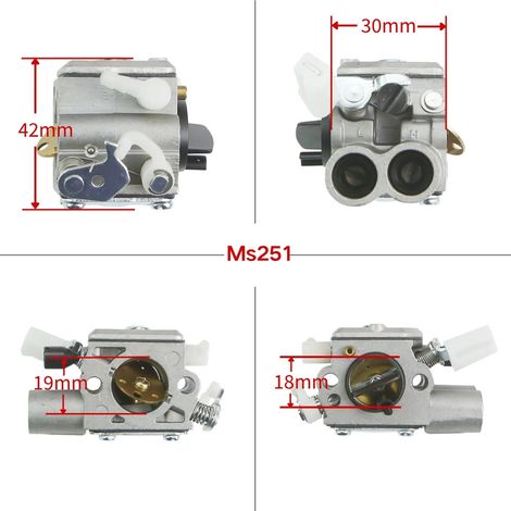 Spare parts catalog for the MS251 chainsaw: Universal carburetor STL, MS231Z, MS231C, MS251C (1/4)