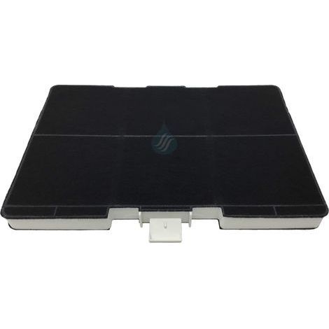 1 Filtre à charbon actif, Largeur 214 mm, Longueur 316 mm, Pour hotte Bosch Siemens Neff (1/5)
