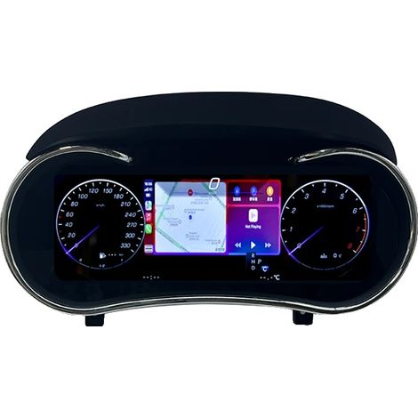 Tableau de bord numérique, Support CarPlay, Compatibilité Android Auto, Benz ML GL GLE GLS (1/2)