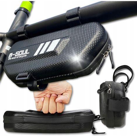 Fahrradtasche 2L Große, rahmenmontierte, wasserdichte und strapazierfähige Tasche