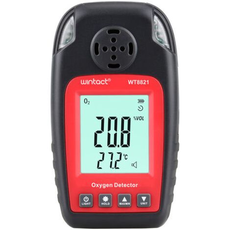 Détecteur de sulfure d'hydrogène, détecteurs et alarmes électrochimiques de gaz H₂S, capteur de surveillance H₂S, appareil de mesure, alarme d'intoxication, écran LCD rétroéclairé (1/5)