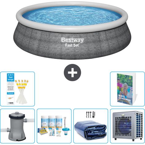 Bestway Piscina Bestway Fast Set Redonda - 457x84 cm - 7-piezas S302 (1/5)