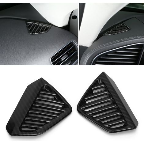 2 pièces Cache-aérateurs latéraux de tableau de bord en fibre de carbone, compatibles avec Mercedes-Benz GLE/GLS (1/5)
