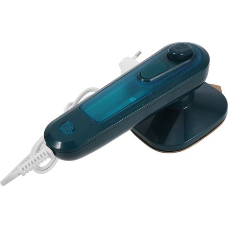 Mini plancha de vapor portátil de mano para ropa, cortinas y ropa de cama: planchado rápido, sin daños, para uso doméstico y de viaje.
