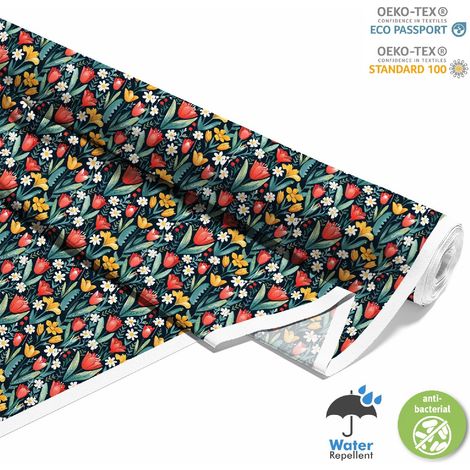 OUTDOOR DEKOSTOFFE OXFORD - Motiv Frühling I DX7554