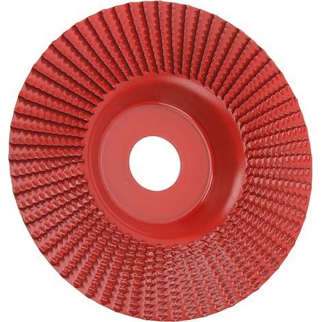 Meule de formage, denture de coupe, meule de sculpture parfaitement adaptée et à haut rendement pour le polissage Rouge (1/5)
