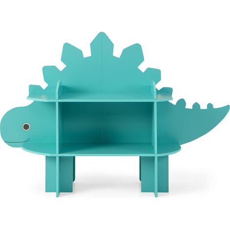 Design dinosaure pour une chambre mieux organisée, meuble de rangement enfant pour livres et jouets (1/5)