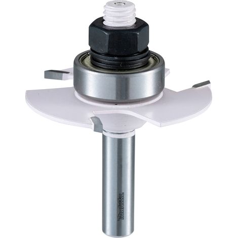 Makita Fresa ranuradora con rodamiento guía - D-48991