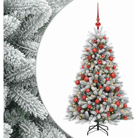 Künstlicher Weihnachtsbaum mit Kugel 120 cm 150 LEDs vidaXL (1/5)