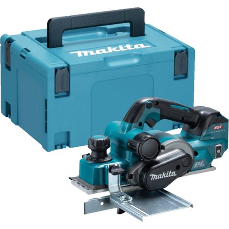 Makita KP001GZ03 40Vmax XGT AWS Brushless 82MM Planer Body Only In Makpac Case (1/4)