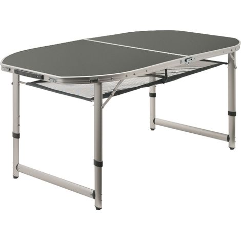 CampFeuer Campingtisch für 6 Personen  150 x 80 cm  faltbar, höhenverstellbar (1/7)