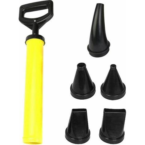 Ensemble d'outils de calfeutrage de ciment pompe à béton buse piets de pointage Kit de pulvérisateur de mortier pour brique de chaux brique pavé Patio (1/5)