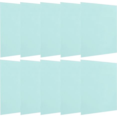 10 Stück 138x122mm Schweißhelm-Schutzplatten, transparente Ersatzlinsen, Industriebedarf (1/5)