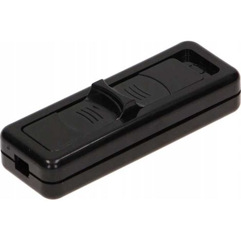 Durchgangsloch-Schiebeschalter 2,5 A/250 V schwarz