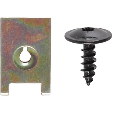 Kit de vis et écrous de Fixation, vis de Protection Anti-encastrement de Type U, vis de Protection de Passage de Roue (1/5)