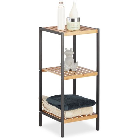 Bamboo and Steel Shelf (1/5)