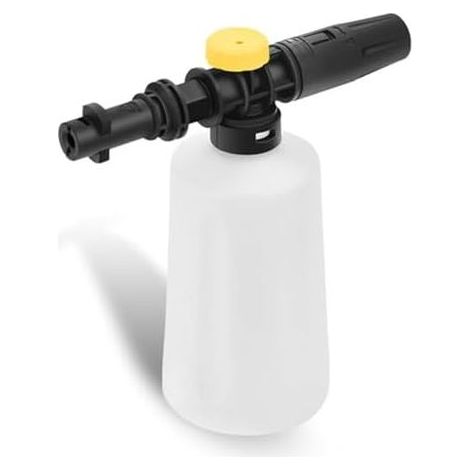 Schaumkanone für Kärcher K2 K3 K4 K5 K6 K7 Hochdruckreiniger, 750 ml Pistole, Schneelanze mit verstellbarer Düse, Autowaschanlage - (1/5)