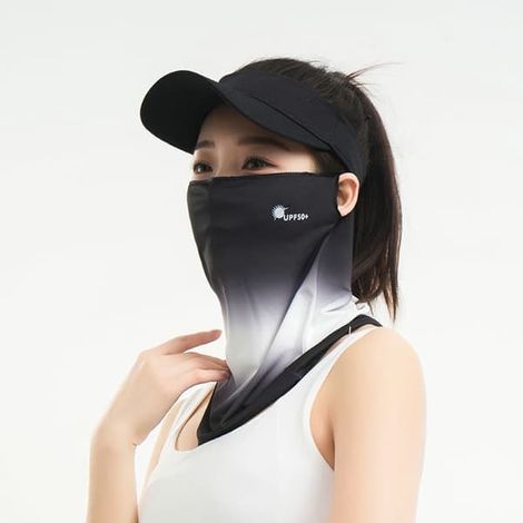 Masque de protection noir pour cyclisme d'été en extérieur (1/4)