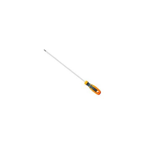 Tournevis Torx T27 extra long Torx T27H magnétique Longueur de la tige 300 mm Longueur totale 420 mm Acier S2 Outils manuels de réparation domestique (1/5)