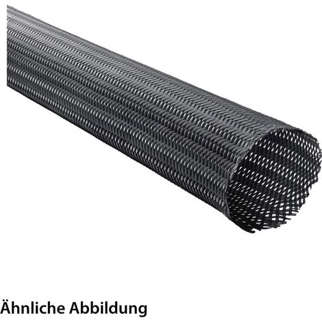 FLEXA HG-PA Hohlgeflechtschlauch Polyamid 6.6 Monofile - Einsatzbereich 4,0mm - 10,0mm Temperaturbereich -50°C bis 120°C kurzzeitig 150°C - 1 Meter