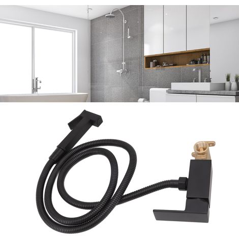 Einfaches Duschset im europäischen Stil, einzelner, an der Wand montierter Duschkopf aus Kupfer. (1/5)