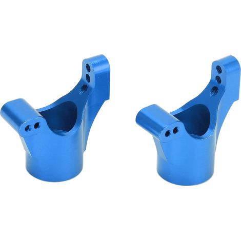Support d'essieu arrière en métal pour voiture RC Traxxas LaTrax Teton 1/18 - Pièce de rechange 76054-1 Bleu (1/5)