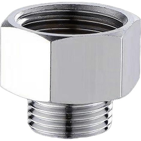 Raccord de plomberie résistant à la corrosion, connecteur en acier 304, raccord d'eau pour projet de rénovation de tuyauterie de cuisine et de salle de bain, 2 points extérieurs 2 points en dehors de (1/5)