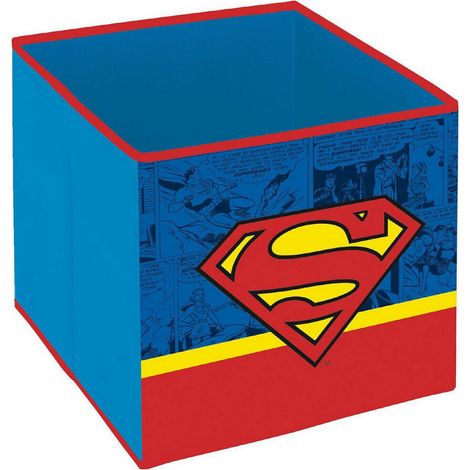Cube de rangement - Superman - 31x31x31 cm