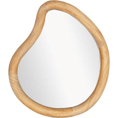 Signes Grimalt Specchio beige asimmetrico vintage - 38x32x2 cm (1/2)