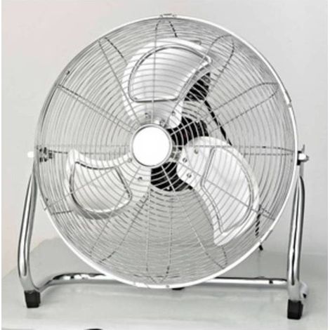 C VENTILATORE A PAVIMENTO 90W 3 VEL CYCLON D 45CM CROM