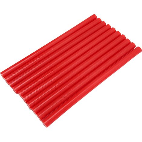 Lot de 10 bâtons de colle thermofusible 11 x 200 mm pour loisirs créatifs et bricolage. (1/5)