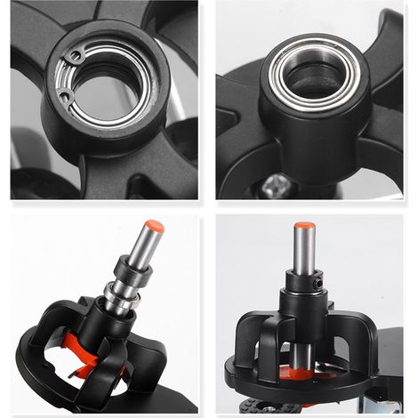 Outil de perçage pour charnière 35mm, pince à trépan en alliage alu, épaisseur de serrage 15-25mm – accessoire menuiserie (1/5)